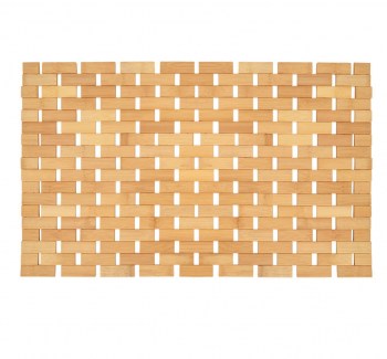Πατάκι μπάνιου Bamboo αντιολισθητικό 38*60εκ