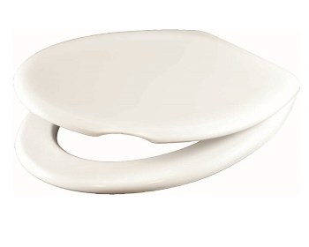 Λευκό πλαστικό καπάκι τουαλέτας wc Ε-1976 36*44εκ