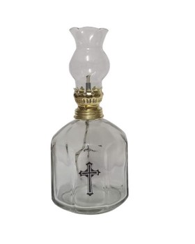 Λάμπα παραφινέλαιο σταυρός μεγάλη