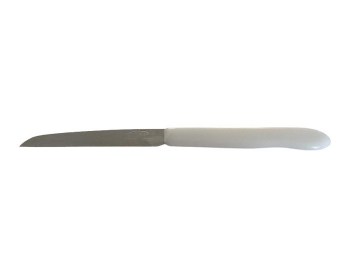 Ανοξείδωτο μαχαίρι ίσιο με πλαστική λαβή 19εκ