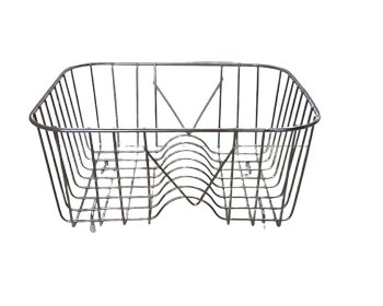 Πιατοθήκη νεροχύτη χρωμίου ασημί