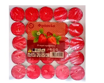 Αρωματικά ρεσό 25τμχ φράουλα