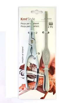 Ανοξείδωτο σετ καθαρισμού οστρακοειδών