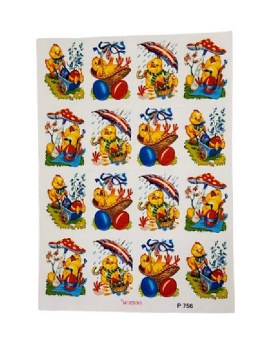 Χαλκομανίες νερού Ρ756 16τμχ