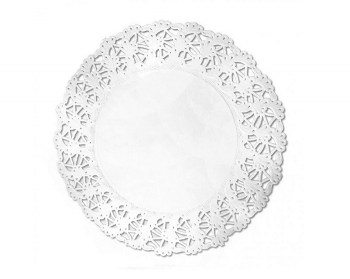 Χάρτινο πετσετάκι δαντέλα Φ12 250τμχ